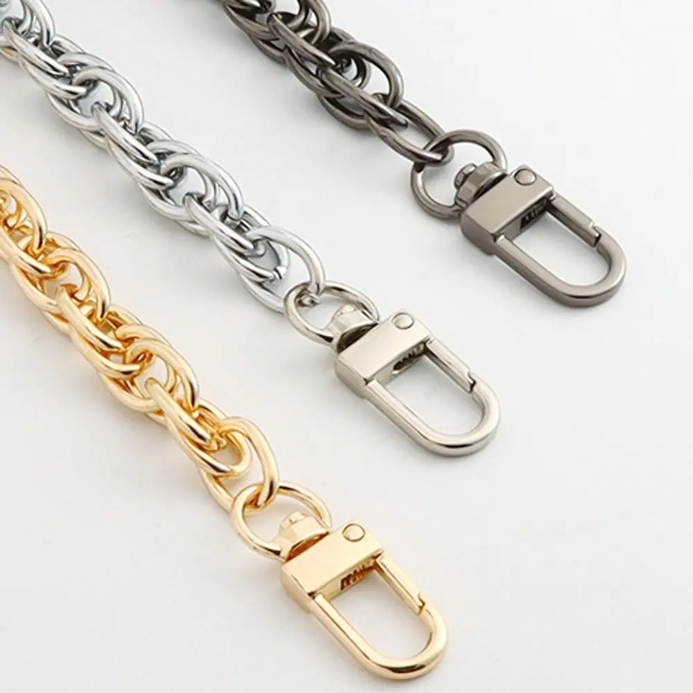 

Replacement Bag Chains Fashion 120cm Metal Alloy Purse Chain Belt Shoulder Bag Straps