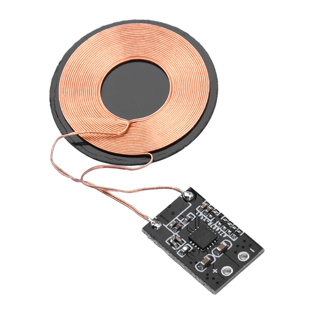 Modulo ricevitore caricabatterie wireless per telefono cellulare Apple Android Modulo di ricarica wireless Accessori caricabatterie Scheda PCBA 5V 3W/5W - Image 4