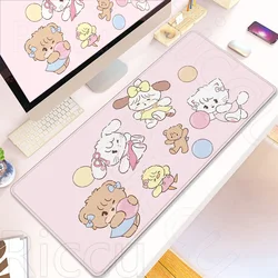 Enhanced Product Title:  
Kawaii Cartoon Desk Mat - Cute XXL Gaming Mouse and Keyboard Pad - 30x60x2CM (HD 20)