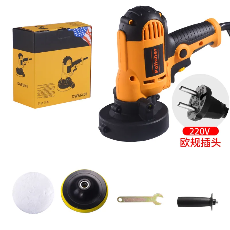 Electric Car Polisher 220V 700W Auto Polishing Machine Adjustable Speed Sander Waxing Tools Car Accessories Power Tool