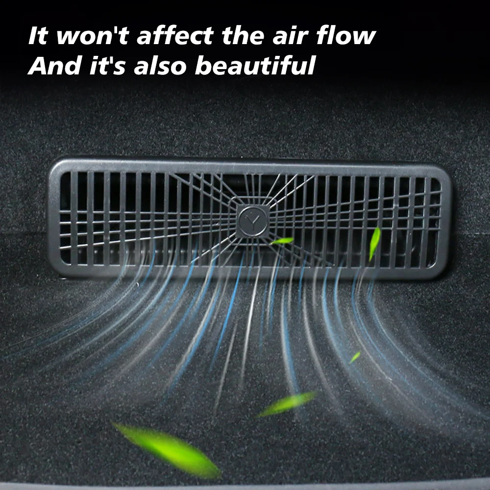 For Tesla Model Y Juniper 2025 Launch Under Seat Air Vent Protector Air Out let