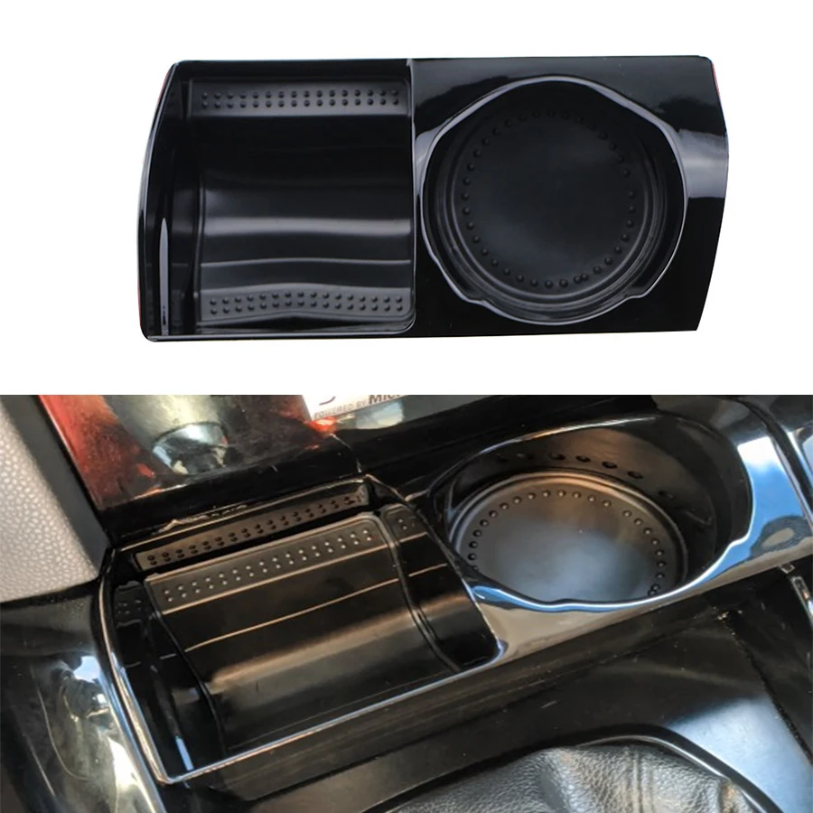 For Ford Ecosport 2013-2017 LHD Center Console Flocking Storage Box Armrest Organizer Auto Container Car Interior Mo