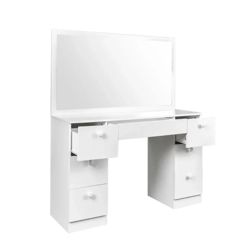 Description Picture 4 of itemGIVIMO Modern Bedroom Vanity Desk with 7 Drawers, White Finish