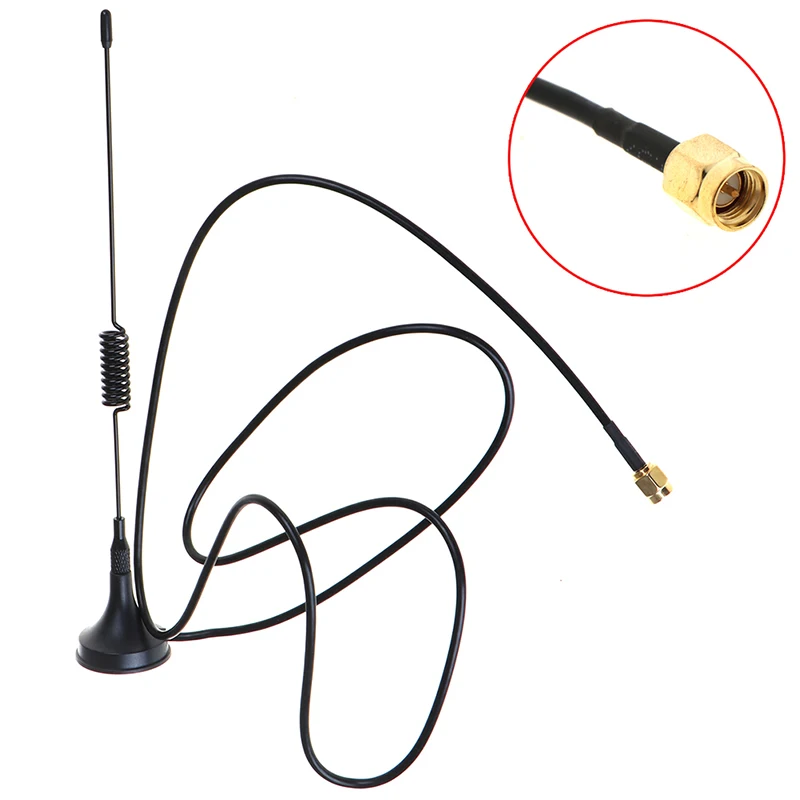 1pcs GSM GPRS Antenna 900 -1800Mhz 3dbi SMA cable 1 M Remote Control Magnetic Base