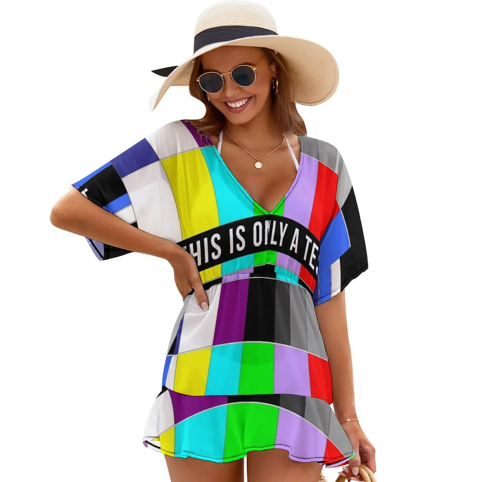 

This Is Only A Test - No Signal Cover Ups Long veiled dresses women's summer dresses 2024