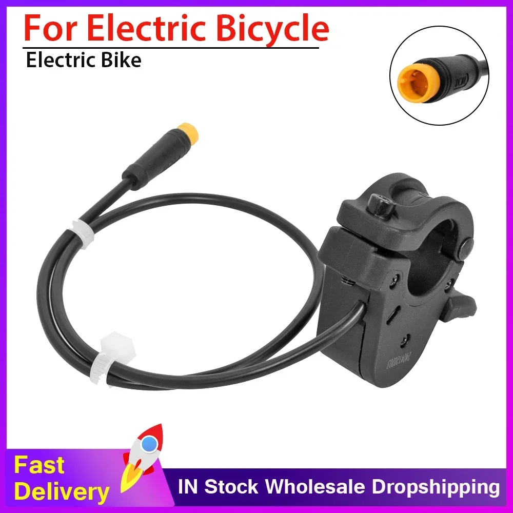 Dual-Sided Thumb Throttle for Electric Bike Speed Control