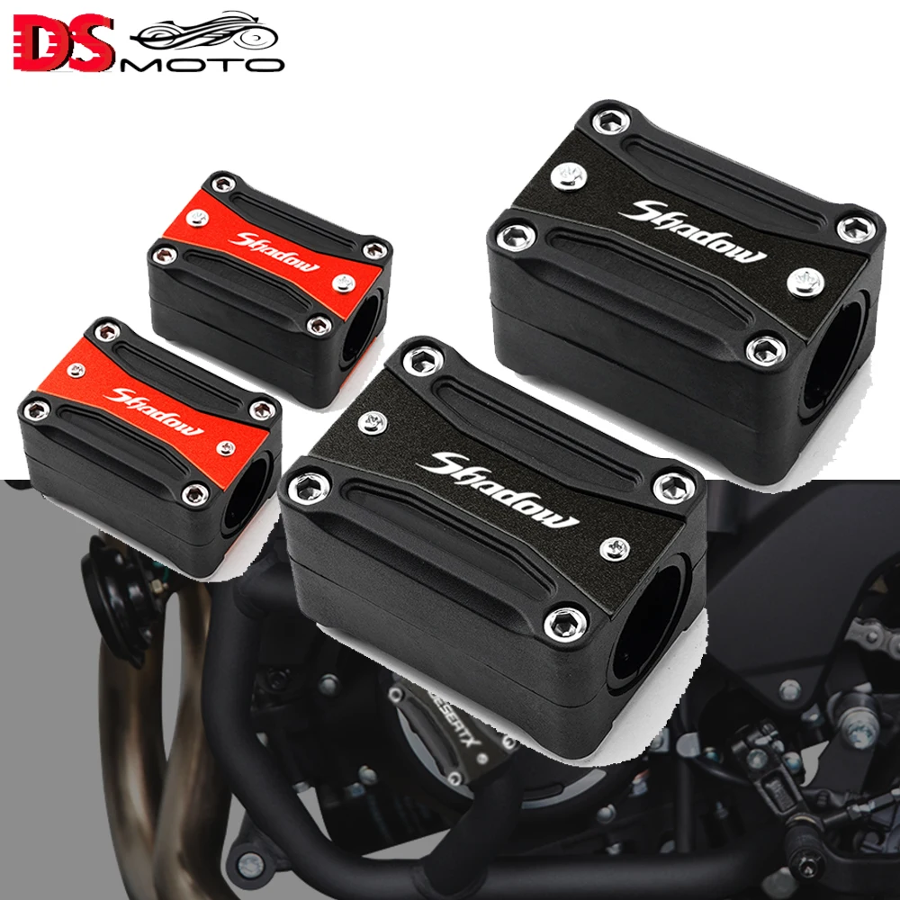 Per Honda Shadow 750 600 1100 150 Vt600 Vt7 Ace Bobber 22/25/28Mm Universale Moto Crash Bar Paraurti Protezione Motore