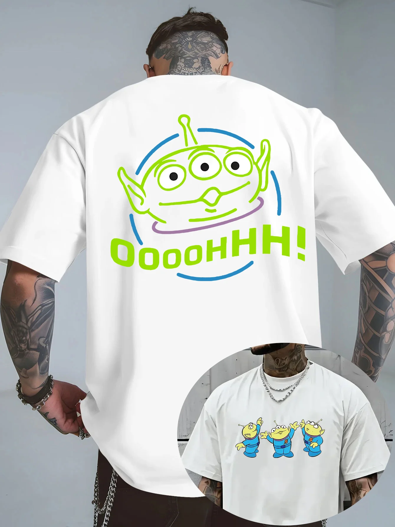T-shirt Toy Story Alien "Oooohh!" - Design Original Disney