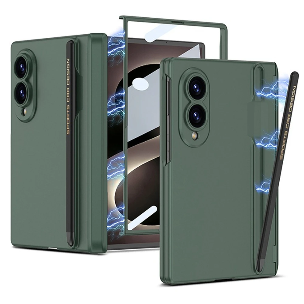 Premium Anti-Fall Shockproof Bumper Case with Pen Holder