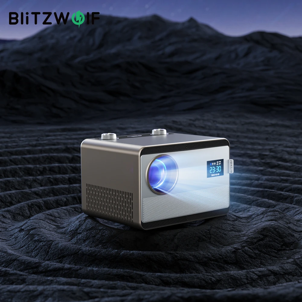 

BlitzWolf BW-V7 Android 4K Projector 850 ANSI Auto Keystone Correction Native 1080P Android OS bluetooth Home Theater Projectors