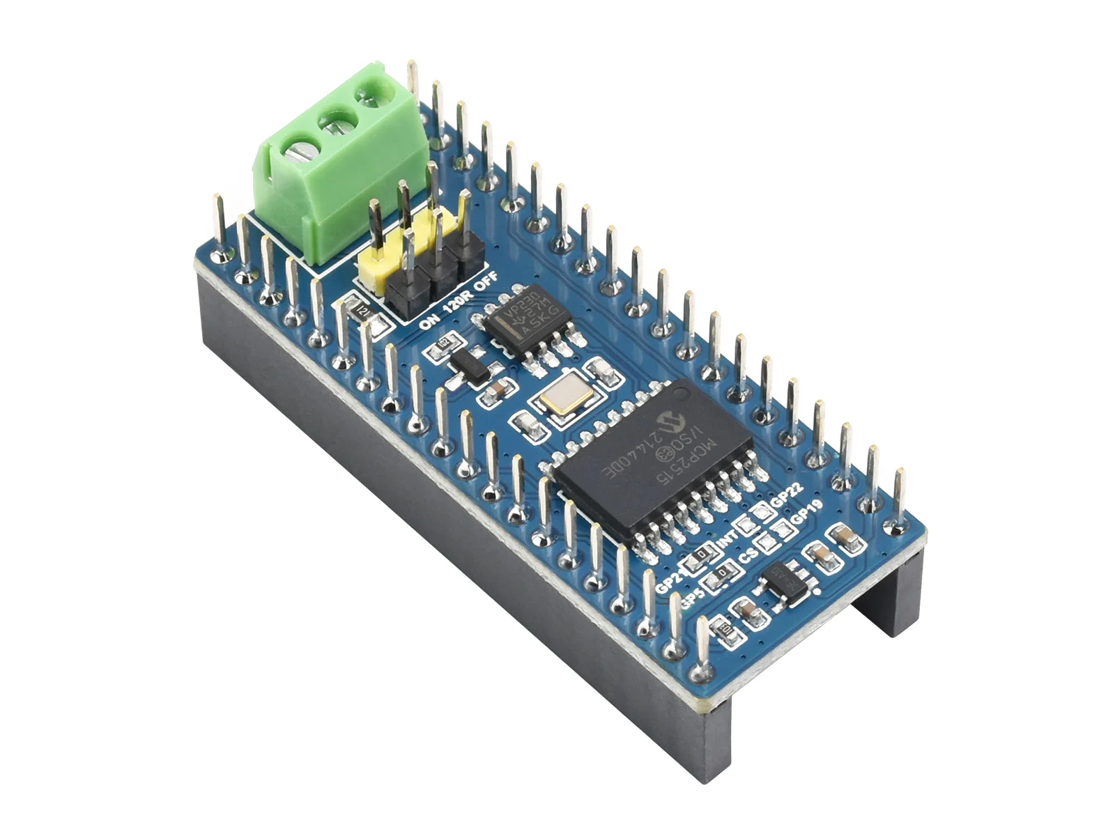 Modulo Bus Can Waveshare Per Raspberry Pi Pico, Comunicazione A Lungo Raggio Tramite Spi, 3.3V ~ 5V, 5K ~ 1000Kbps