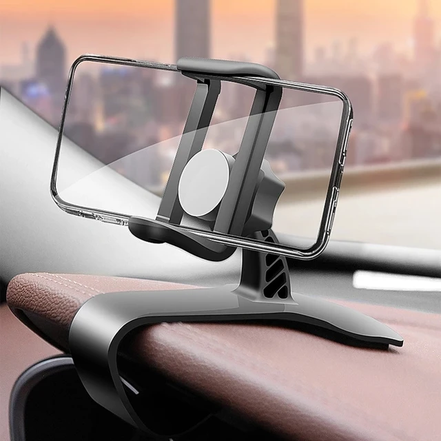 Car Phone Holder Universal 360° Rotation Dashboard Clip Mounting
