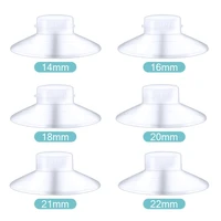 Breast Pump Accessories Flange Funnel Inserts 14/16/18/19/20/21/22mm Caliber Size Adaptor Converter Small Nipple Horn Adapter 2
