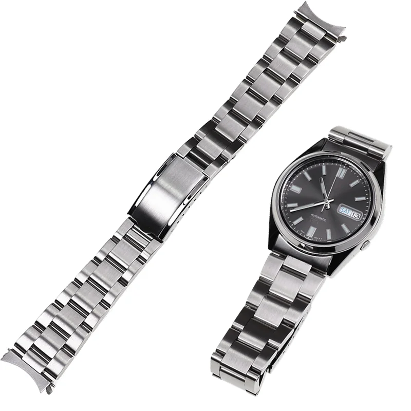 Affordable Swiss Stainless Steel Wristwatch Band SNXF05K1_K0006561 main image 0