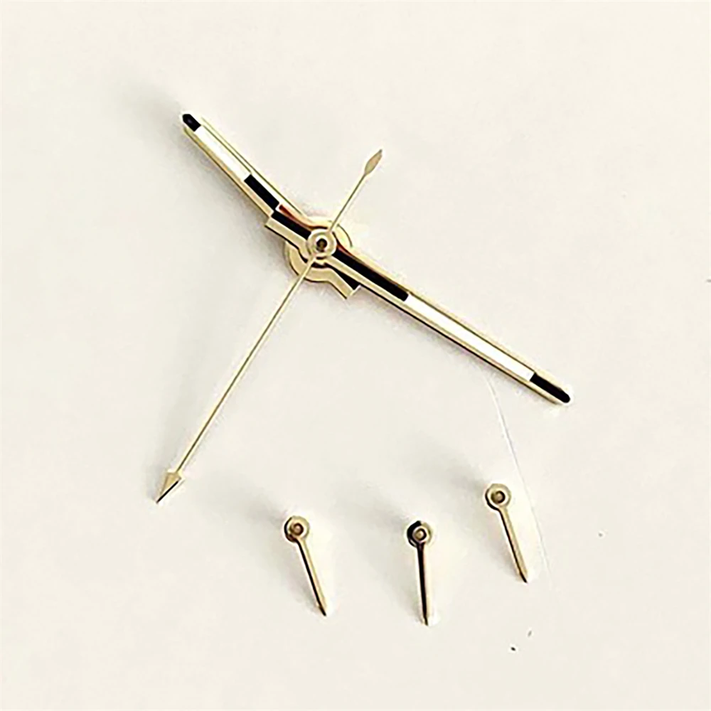 Watch accessories 6pcs/set 13.5mm Watch Hands Silver/Gold VK63 Hands Needles Green Luminous Watch Pointers Fit for VK63 Movement