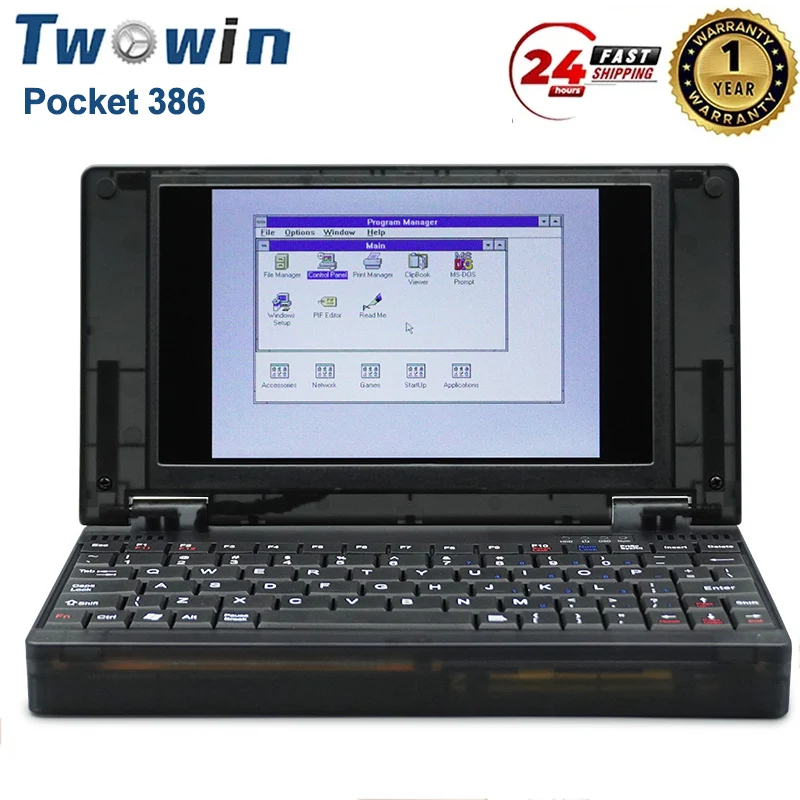 UNIさま専用 統合マウス付きミニポケットコンピューター,386,window3.11,95システム