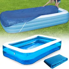 

Swimming Pool Cover Cloth Tarpaulin Large Size Rectangle Ground Dust Proof Floor Cloth Mat Cover For Outdoor Villa Garden Pool