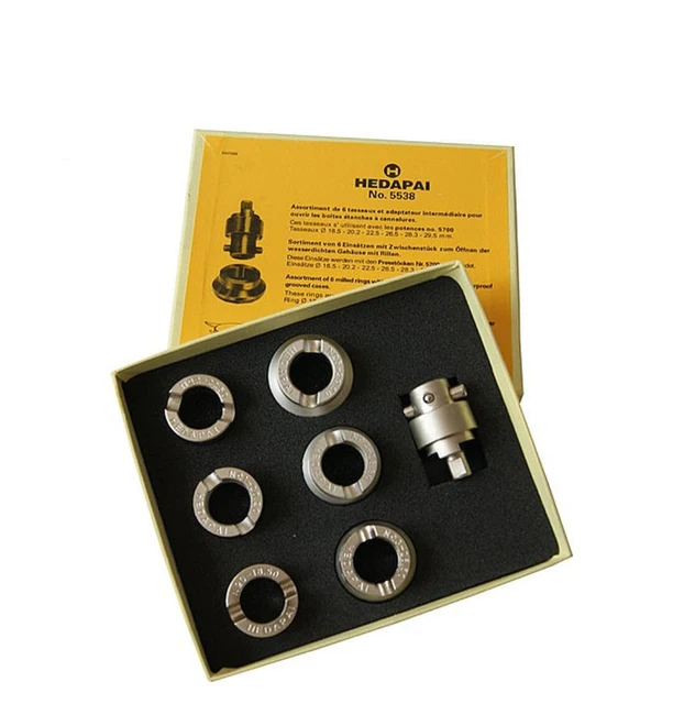 Stailess Steel Assort size Watch Case Opener Dies Kit
