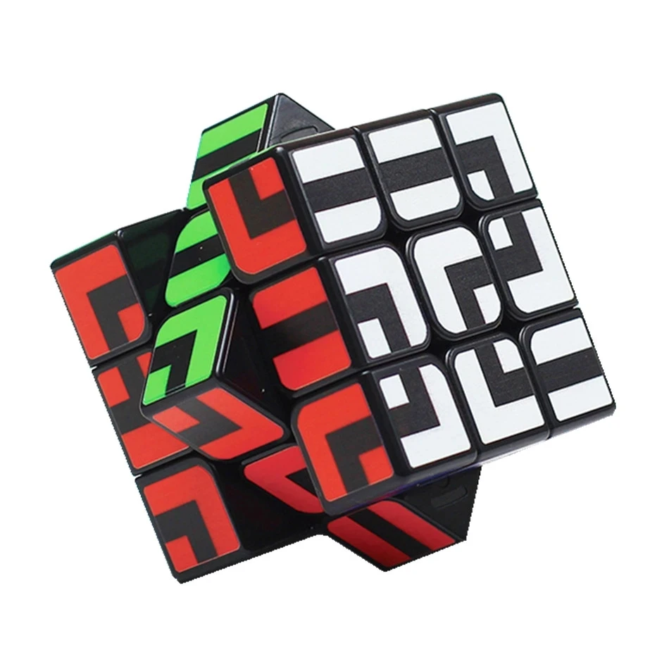 Z-cube 迷路タイプ 3x3x3 マジックキューブパズルデジタル