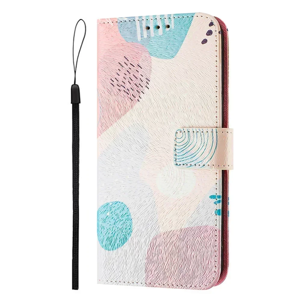 Adorable Printed Flip Leather Wallet Phone Case