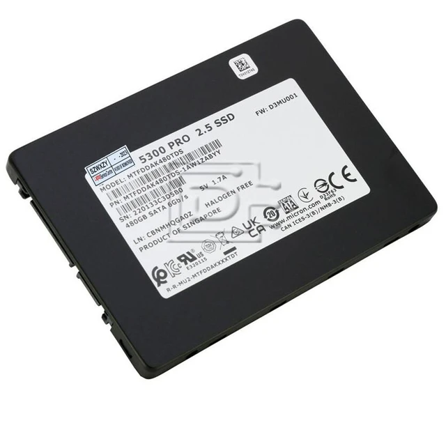 480GB SATA SSD For Micron 5300 PRO MTFDDAK480TDS-1AW1ZABYY MU 2.5 SATA SSD  State Drive - AliExpress