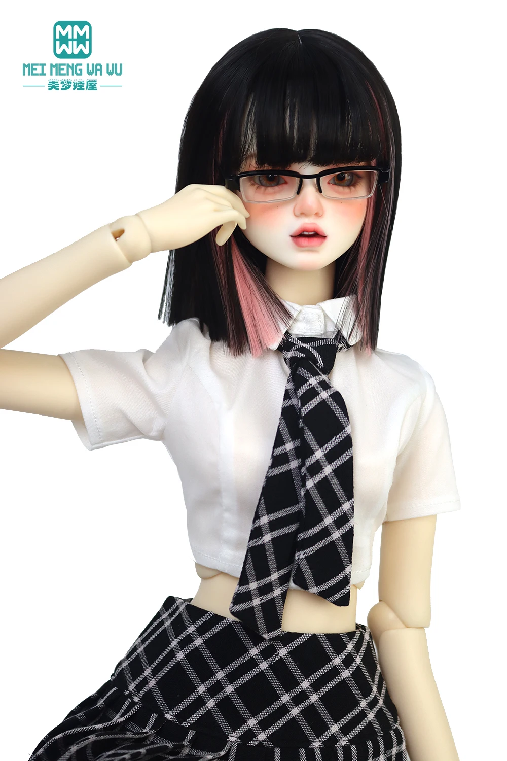 

Новая Одежда для куклы BJD, короткая юбка для колледжа, школьная форма для 1/3 1/4 SD DD, игрушечные шарнирные аксессуары для кукол