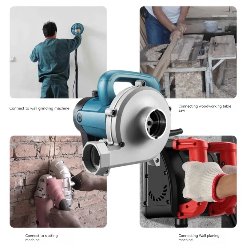 Vacuum cleaner, high-power industrial dust collector, woodworking wall planer, polishing machine, cloth bag 6