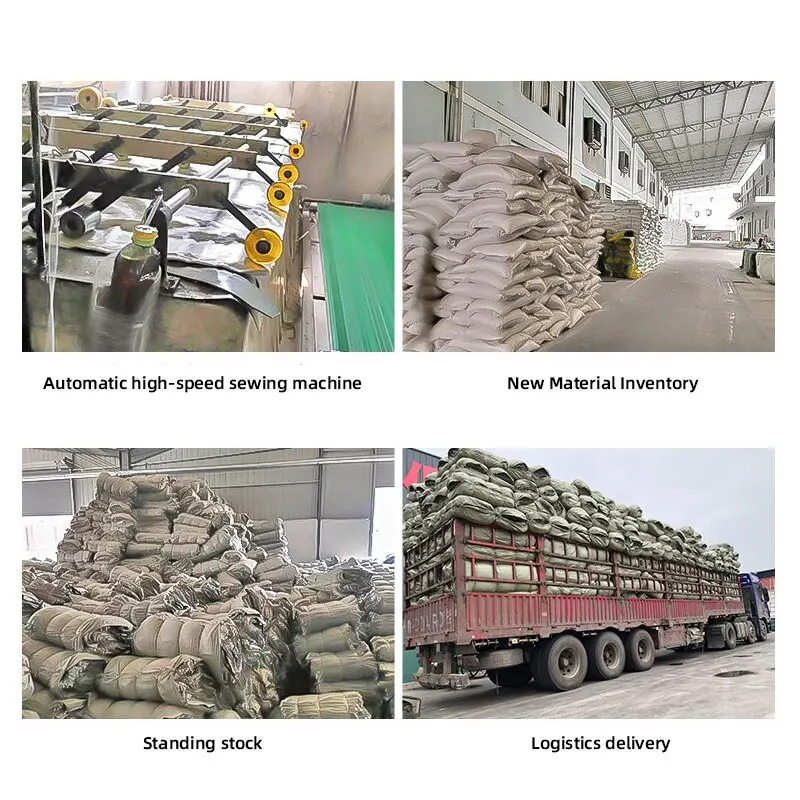 24pcs Flood Sandbags/Flood Control Belt PP Sandbag Flood Bag Thickened Flood Water Control Sand Bag Plastic Mobile Fortress 4