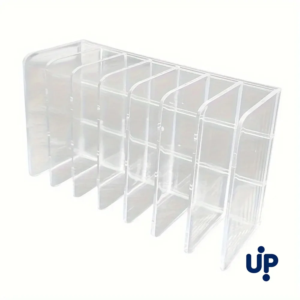 Clear 7-Slot Multi-Functional Cosmetic Organizer
