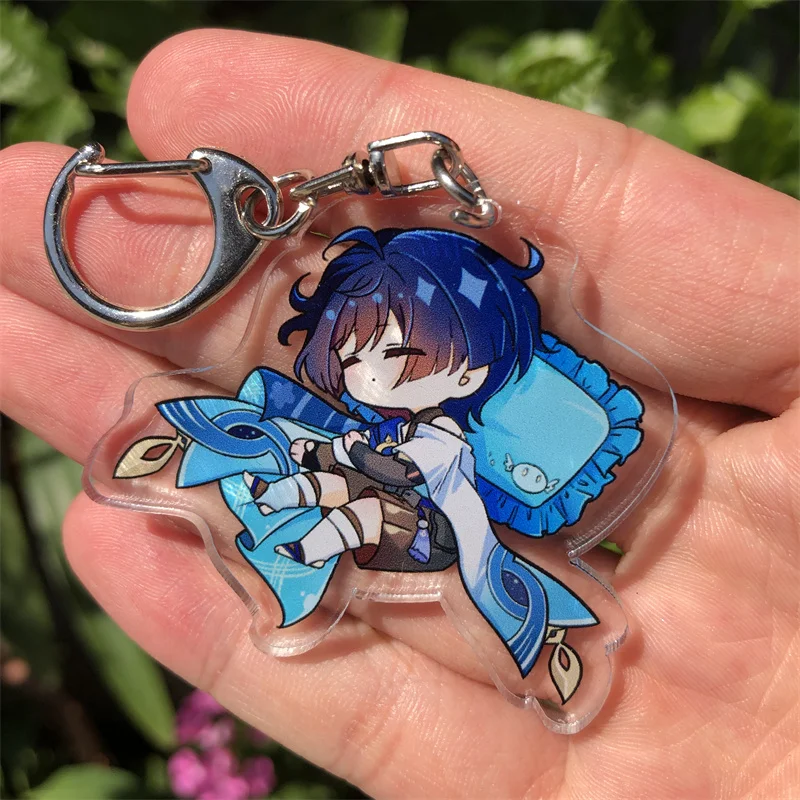 Anime Cosplay Accessories Anime Cosplay Props Genshin Impact Wanderer Kaveh Kirara Alhaitham Keychain Accessories