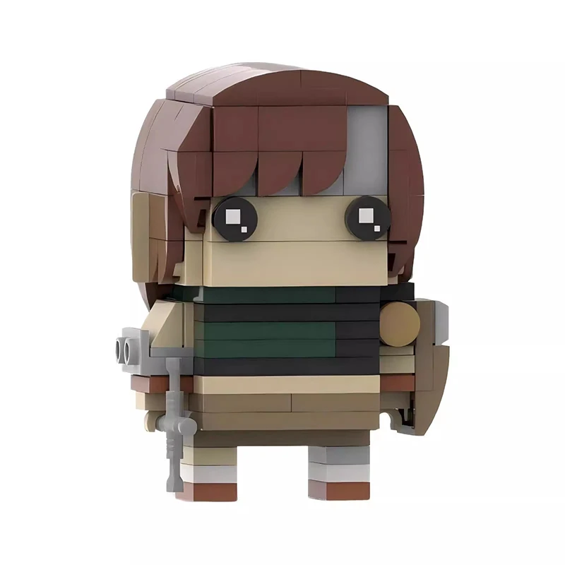 Bricklink MOC Game Fantasyed Action Figures Zack Fair Tifa Aerith Cloud Mog Bricks Sets Building Blocks Kid Toys Christmas Gift