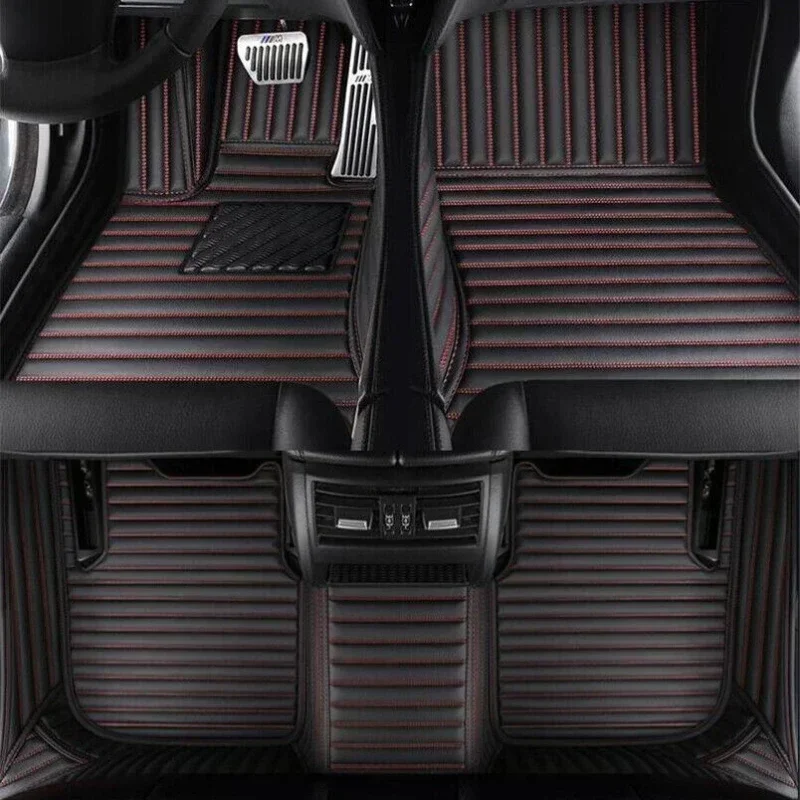 Black red 5 seats