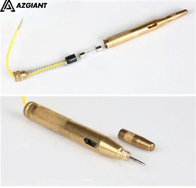 Automotive Copper circuit testing Car Light Lamp Voltage test light electrician line repair tool 12V 6V DC electric test pen car light tester voltage test pen