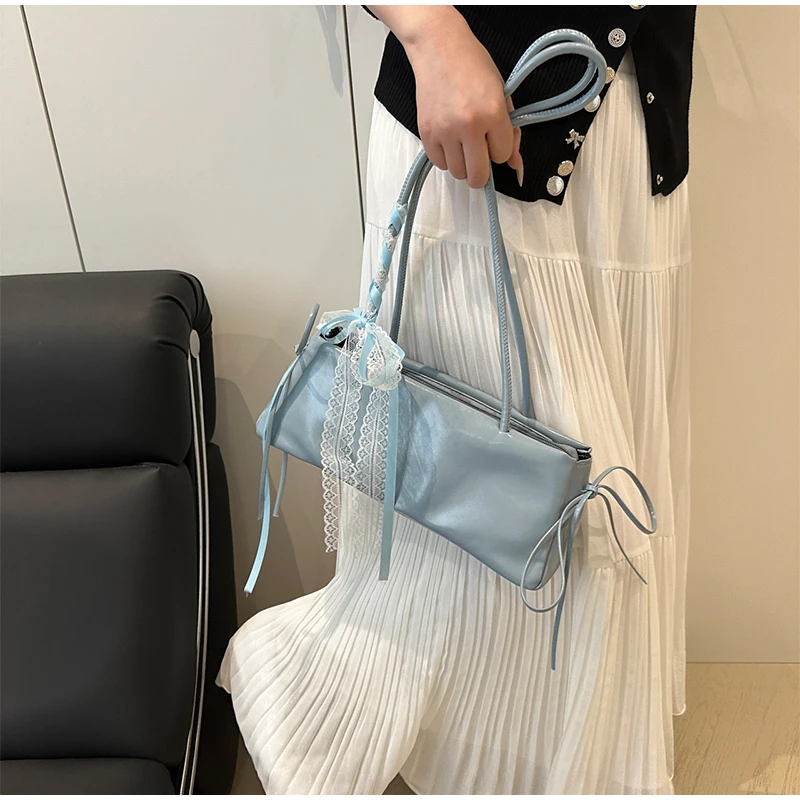 French Elegant Square PU Bag Image 16