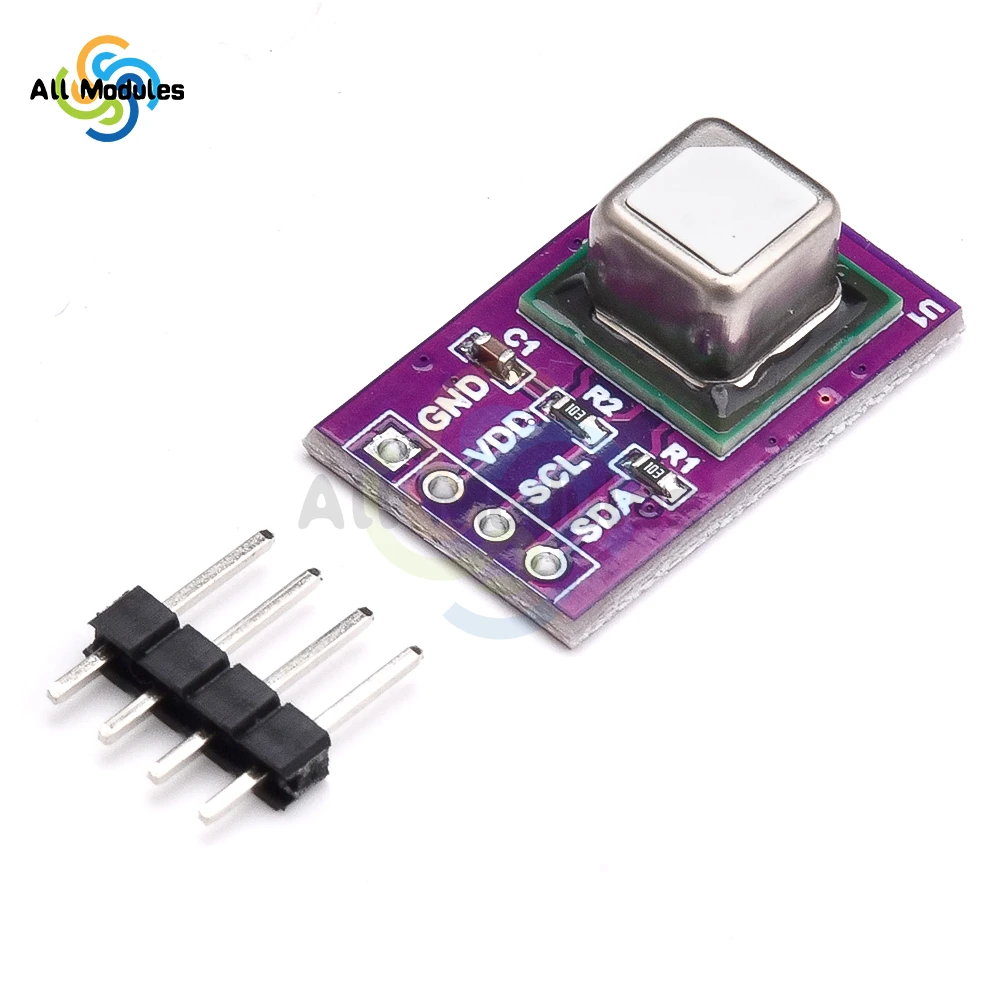 Scd40 Scd41 Gas Sensor Modul Erkennt Co2 Kohlendioxid Temperatur Und Feuchtigkeit In Einem Sensor I2C Kommunikation