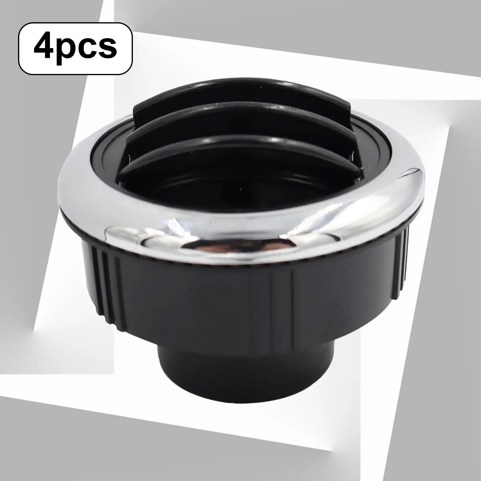 

4 Pieces RV Bus Air Conditioning Outlet Vent Replace Parts Accessories Round