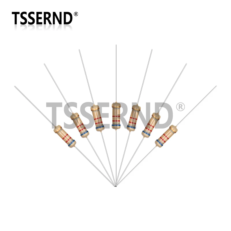 20pcs 1W Carbon Film Resistor 5% 1R ~ 10M 10R 100R 220R 330R 470R 1K 2.2K 3.3K 4.7K 10K 22K 47K 100K 1M 10 100 220 330 470 ohm