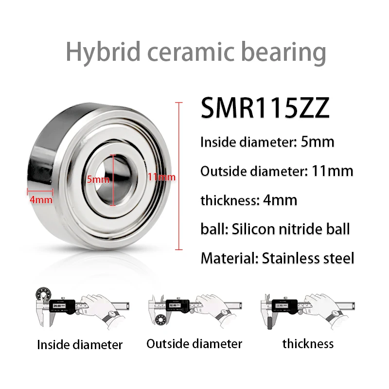 SMR115ZZ 5x11x4mm