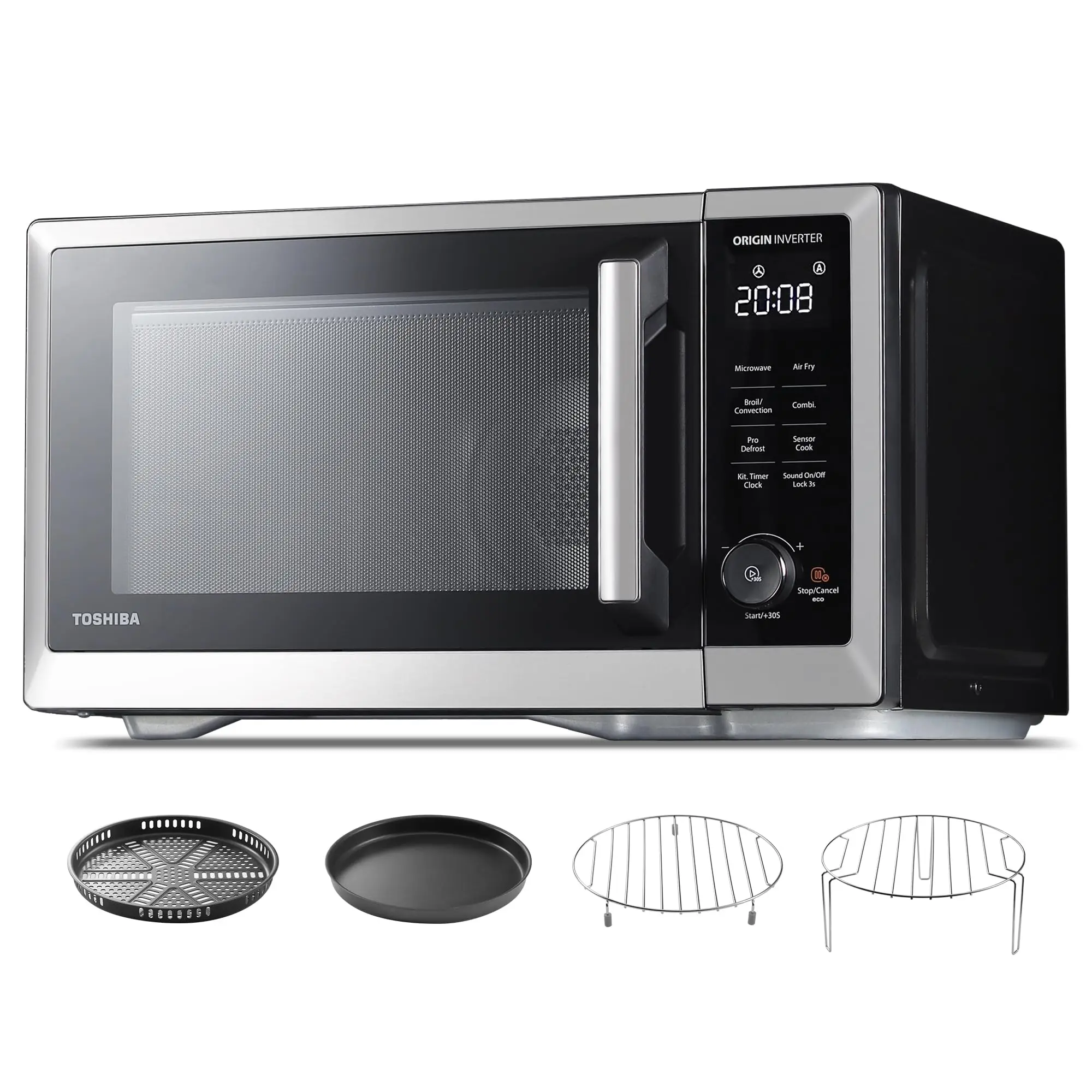 TOSHIBA 7-in-1 Microwave Oven Air Fryer Combo