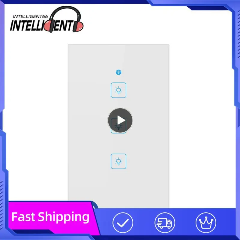 Us Wifi Smart Switch 90-250V 120 Modello App Con Funzione Rf Controllo Vocale/Remoto Funziona Con Amazon Alexa Home