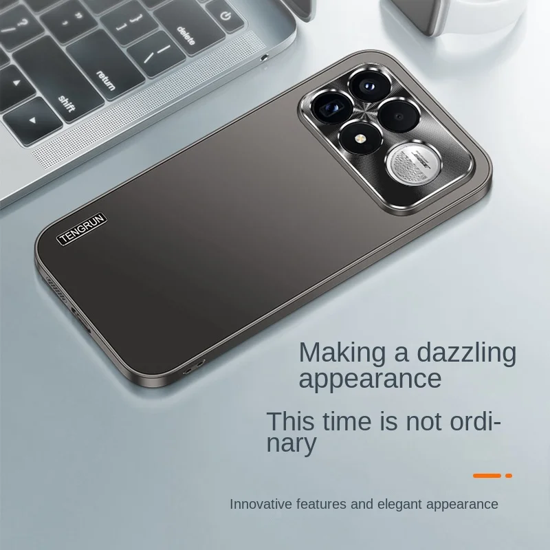 Shimmering Matte Finish Phone Case with Fingerprint Resistance