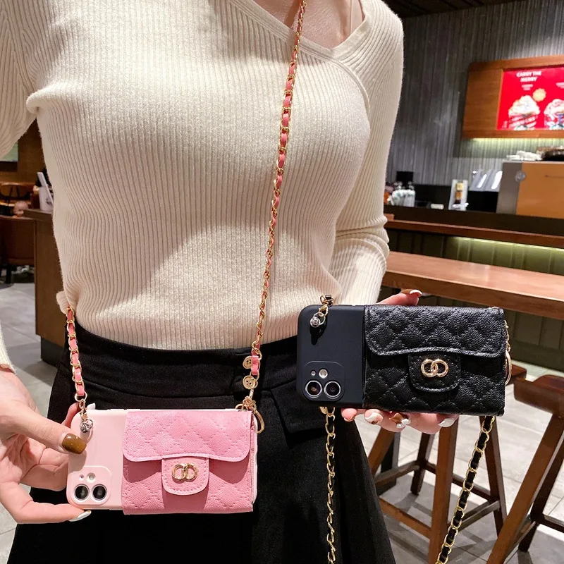 Cute Lanyard Silicone Cover For Samsung X-COVER 5 7 M13 M12 M53 Lovely Cartoon Wallet Case For Galaxy M52 M32 M62 M31 M33 M51_voghion.com