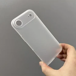 Ultra Thin Matte Phone Case for Apple iPhone - Slim and Stylish Cover (ClearWhite)