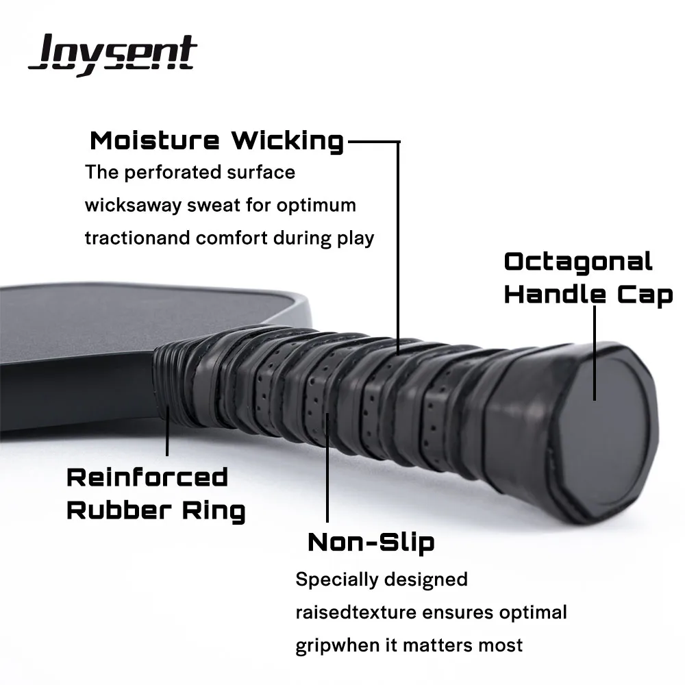 Joysent Pickleball Paddles Racket Thermoformed T700 Carbon Fiber Foam Edge PP Honeycomb 16mm Speed Power & Spin Control