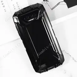 Durable Anti - Falling Shockproof Silicone Case, 5.45 for Doogee S41 Plus (Black)