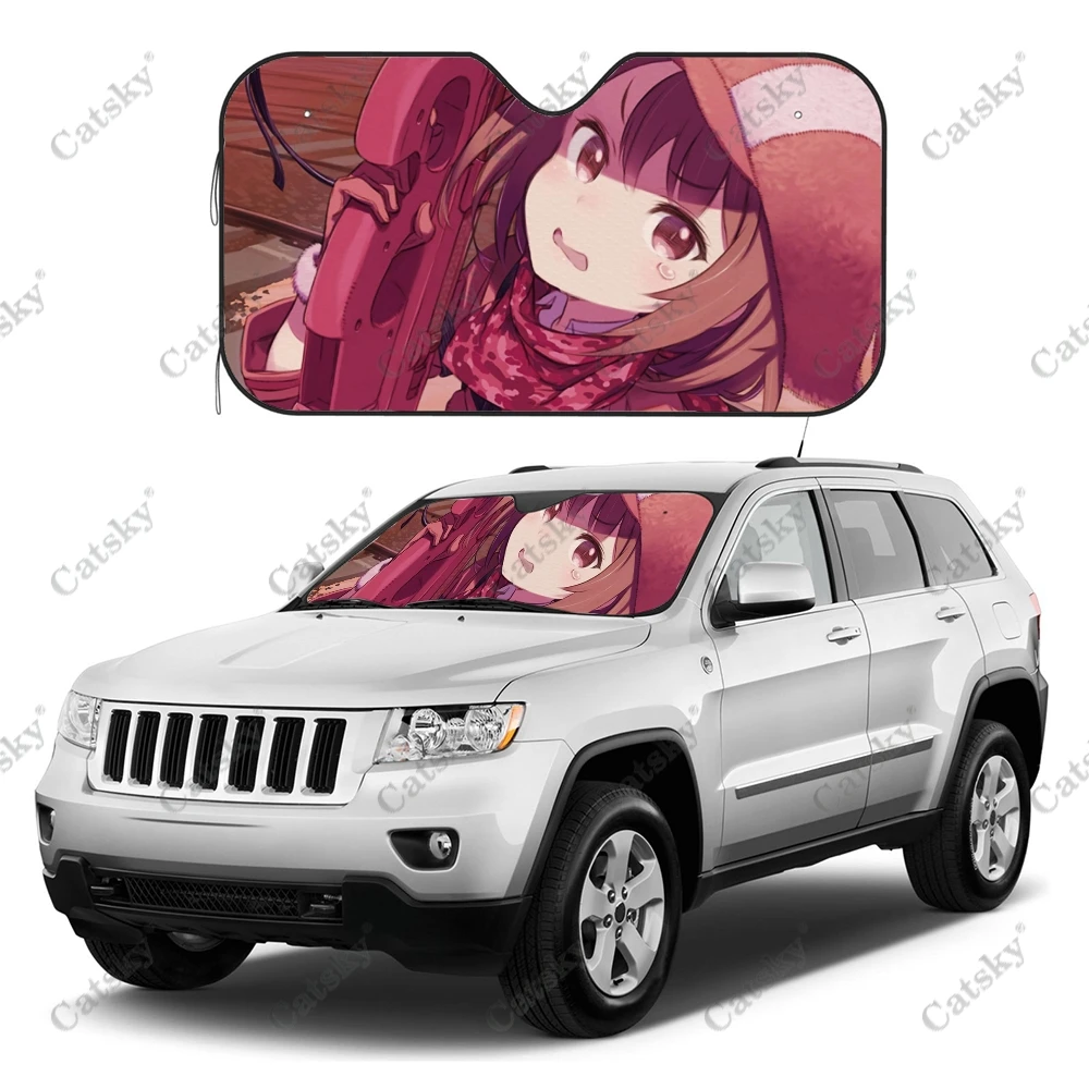 

Anime Sword Art Online Auto Windshield Sun Shade Car Front Window Visor Vehicle Sun Block Cover Heat Reflector Anti-UV Sunshade