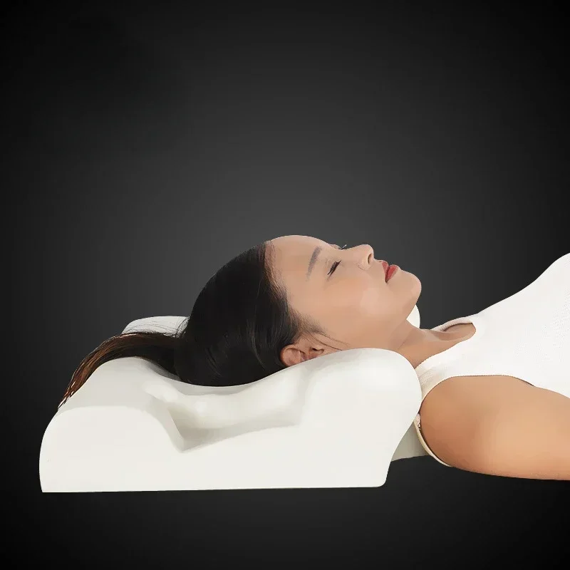 New Slow Rebound Space Memory Pillow Space Cotton Pillow Insert Cervical Neck Cover Insert