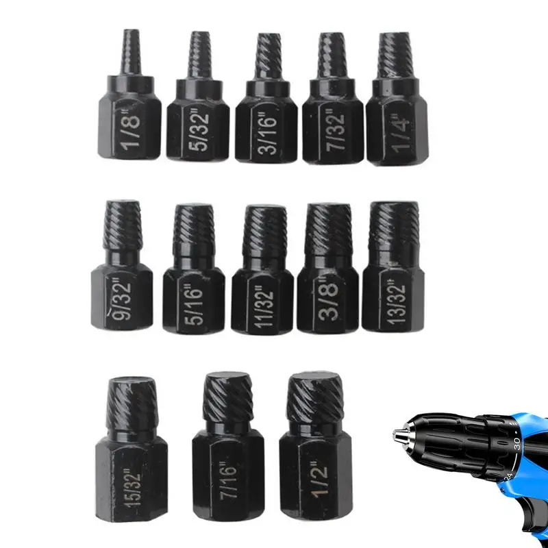 

13 шт., набор экстракторов винтов из легированной стали