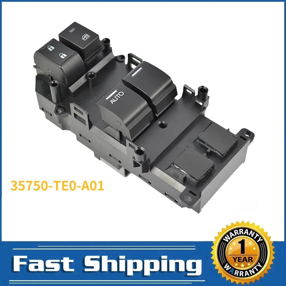 35750-TE0-A01 Electric Power Window Switch Lifter Console for Honda Accord  Doors Coupe 2008-2012 Auto Spare Parts