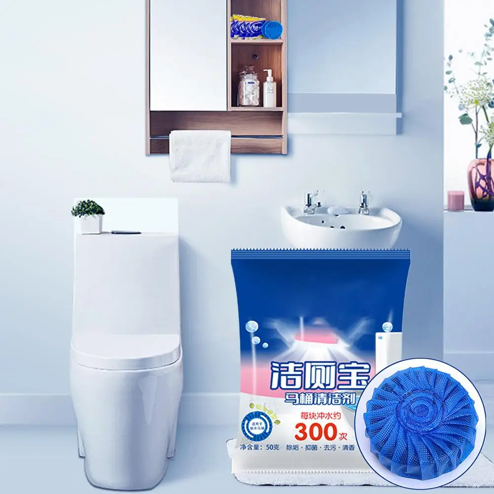 Description Picture 5 of item1/5/10PCS Toilet Bowl Cleaner Tablets Automatic Toilet Tank Cleaners for Deodorizing & Descaling Long-Lasting Against Tough